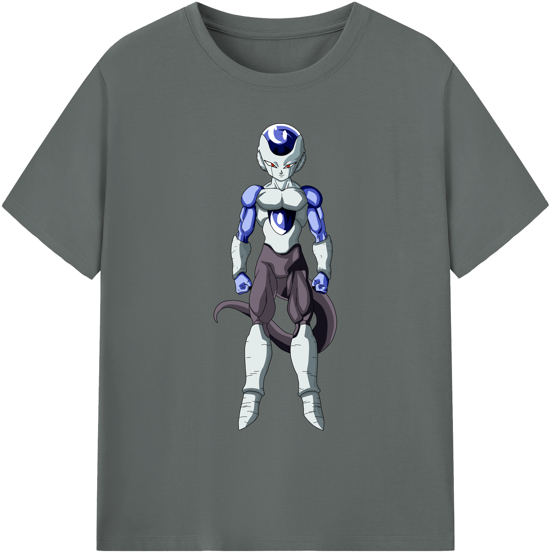 （画像用） ドラゴンボール フリーザ DRAGON BALL Frieza 綿100％ メンズ半袖Tシャツ｜肌触りやわらか＆通気性
